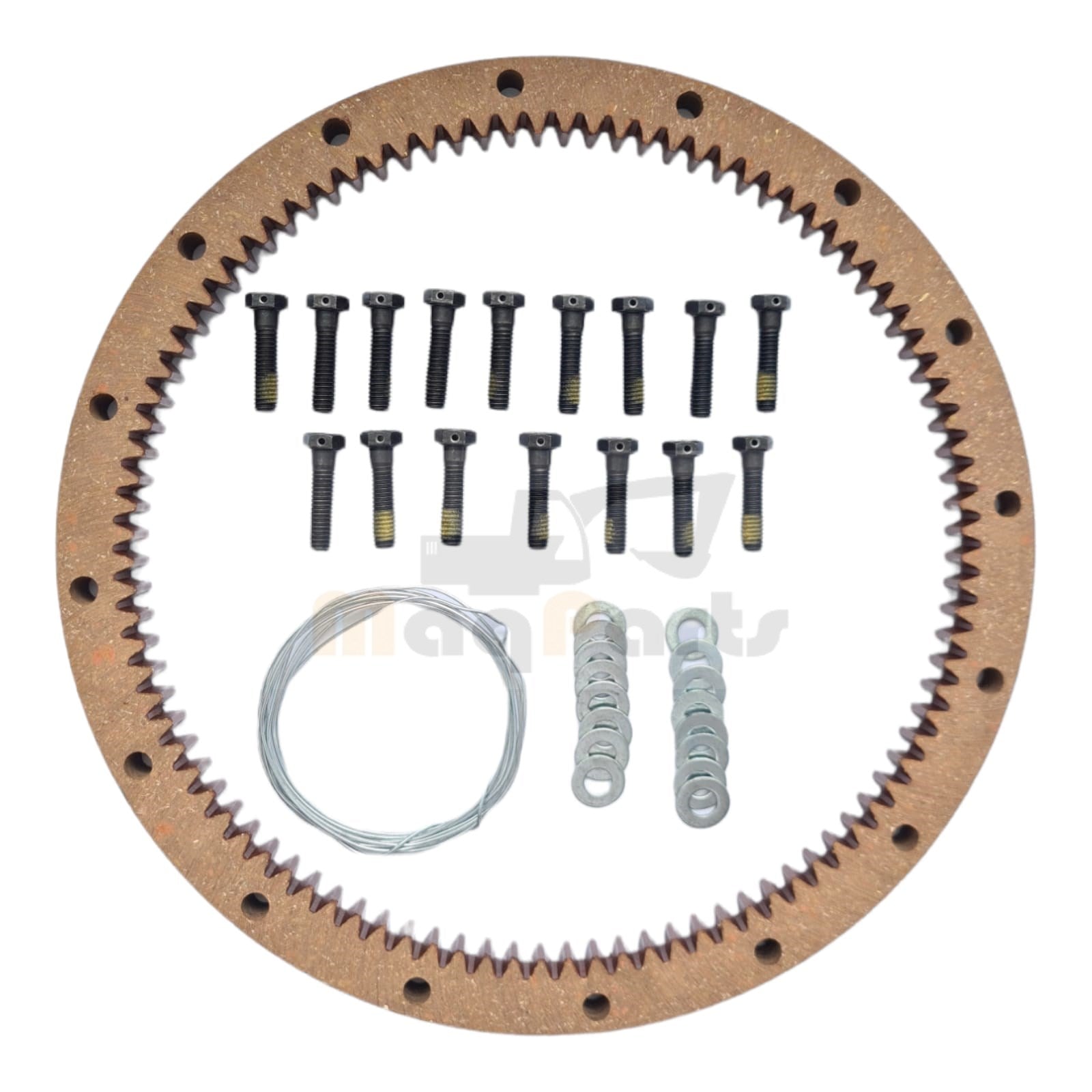 H81093978 KIT DE CREMALLERA CON TORNILLOS DE 96 DIENTES - 16 BARRENOS de H81093978 para Massey Ferguson